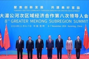 Thủ tướng Phạm Minh Chính dự Hội nghị Thượng đỉnh Hợp tác tiểu vùng Mekong mở rộng lần thứ 8