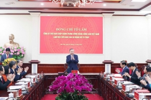 Tổng Bí thư Tô Lâm: Tháo gỡ những 'điểm nghẽn, nút thắt' có nguyên nhân từ quy định của pháp luật
