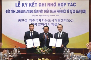 Long An chỉ tiêu thu hút đầu tư trong, ngoài nước đều tăng