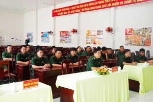 Bộ đội Biên phòng tỉnh An Giang: Khai giảng lớp bồi dưỡng lý luận chính trị cho đối tượng kết nạp Đảng năm 2024