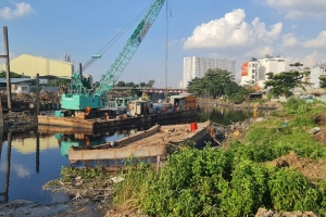 TP. Hồ Chí Minh: Tăng vốn thêm 830 tỷ đồng cải tạo kênh Tham Lương - Bến Cát - rạch Nước Lên