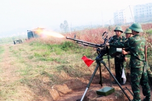 Bắc Ninh: Bế mạc diễn tập khu vực phòng thủ huyện Tiên Du năm 2024