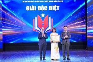 Trao Giải báo chí toàn quốc "Vì sự nghiệp Giáo dục Việt Nam" năm 2024