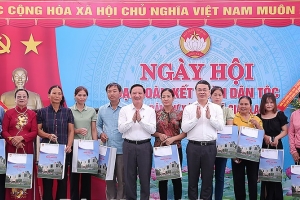 Phó Chủ tịch Quốc hội dự Ngày hội Đại đoàn kết toàn dân tộc tại Nam Định