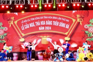 Khai mạc Lễ hội Cá Tôm sông Đà lần thứ hai năm 2024