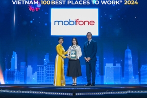 MobiFone - Top 100 nơi làm việc tốt nhất Việt Nam
