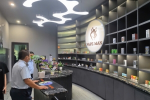 Bà Rịa - Vũng Tàu: Phát hiện 2 cửa hàng kinh doanh thuốc lá điện tử nhập lậu