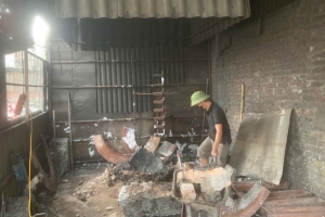 Bắc Ninh: 15 hộ sản xuất tại thôn Mẫn Xá tự nguyện phá dỡ lò đốt, lò tái chế kim loại