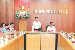 Hai quận Liên Chiểu và Hồng Bàng hợp tác phát triển kinh tế - xã hội