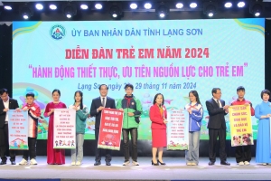 Lạng Sơn: Xây dựng một môi trường sống an toàn, thân thiện, bình đẳng cho trẻ em
