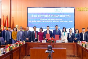 BIDV và Học viện Ngân hàng tăng cường hợp tác