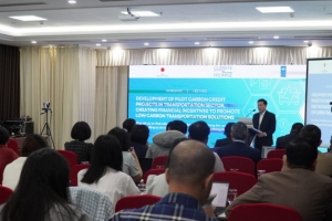 Thí điểm tín chỉ các-bon trong giao thông vận tải hướng tới giải pháp phát thải thấp