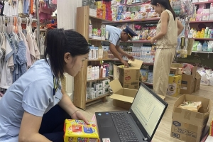 Kinh doanh hàng hóa giả mạo nhãn hiệu trên môi trường internet một hộ bị xử lý hơn 45 triệu đồng