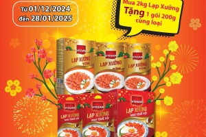 VISSAN sẵn sàng nguồn hàng phục vụ Tết Ất Tỵ 2025