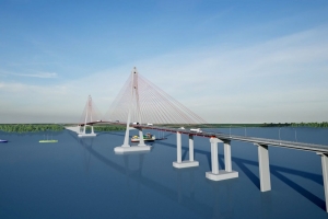 Khởi công cầu Đại Ngãi 1 hơn 3.900 tỷ đồng nối Trà Vinh – Sóc Trăng