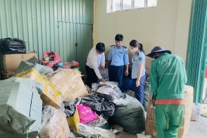 Ninh Thuận: Tiến hành tiêu hủy nhiều hàng hóa vi phạm