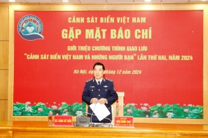 Đẩy mạnh hoạt động tuyên truyền Chương trình giao lưu “Cảnh sát biển và những người bạn”