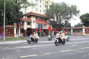 Vĩnh Phúc: Tổ chức Lễ ra quân thực hiện đợt cao điểm tấn công, trấn áp tội phạm bảo đảm an ninh