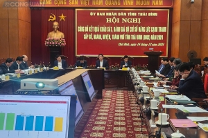 Sở Xây dựng và TP. Thái Bình đứng đầu trong bảng thứ hạng DDCI năm 2024 tỉnh Thái Bình
