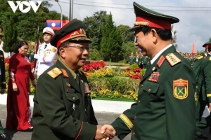 Quân đội Việt Nam - Lào: Ủng hộ và giúp đỡ lẫn nhau để cùng phát triển
