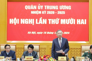 Tổng Bí thư Tô Lâm chủ trì Hội nghị Quân ủy Trung ương