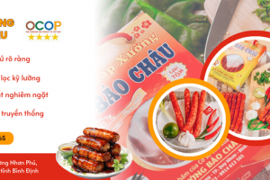 Thương hiệu gia truyền lạp xưởng Bảo Châu - sản phẩm OCOP 4 sao