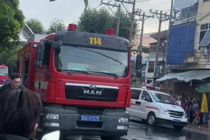 TP. Hồ Chí Minh: Cháy nhà ở quận Tân Bình, 2 người chết, nhiều người bị thương