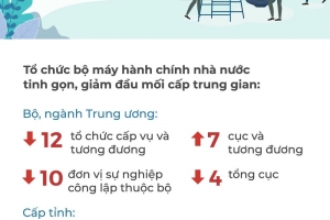 Tinh gọn bộ máy để tạo đột phá về chất lượng hoạt động
