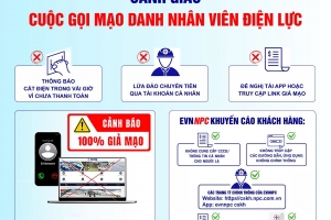 Người dân cần cảnh giác trước các cuộc gọi mạo danh nhân viên điện lực