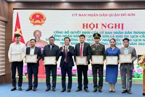 UBND TP. Hải Phòng Quyết định công nhận Khu du lịch Đồ Sơn là Khu du lịch cấp tỉnh
