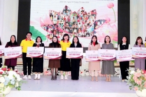 Thanh Hóa: Gặp mặt, trao quà Tết và kinh phí đỡ đầu cho trẻ mồ côi khó khăn