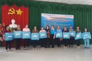 BĐBP Long An: “Đồng hành cùng phụ nữ biên cương” năm 2024