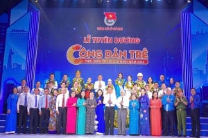 TP. Hồ Chí Minh tuyên dương 14 công dân trẻ tiêu biểu năm 2024