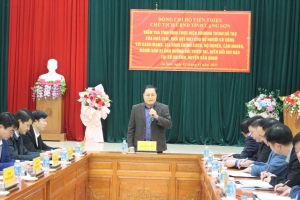 Lạng Sơn: Chủ tịch UBND tỉnh Lạng Sơn kiểm tra tình hình thực hiện chương trình hỗ trợ xóa nhà tạm, nhà dột nát tại huyện Bình Gia và Văn Quan