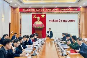 Thành phố Hạ Long chuẩn bị tốt nhất các điều kiện để hoàn thành đại hội điểm đối với 4 đảng bộ trực thuộc