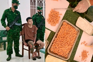 Bắt giữ đối tượng vận chuyển 1.713 viên ma tuý tổng hợp