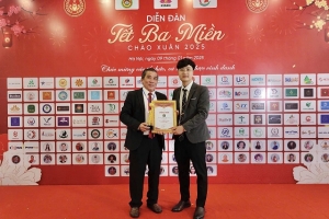 Bình Định: Một doanh nhân cựu chiến binh được vinh danh “Top 10 Thương hiệu mạnh phát triển quốc gia”
