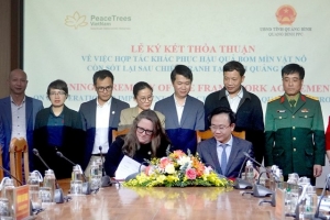 Peace Trees VietNam dự kiến đầu tư 9 triệu USD hỗ trợ Quảng Bình phát triển bền vững