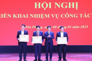 Bắc Ninh: Tổng giá trị sản phẩm của huyện Yên Phong năm 2024 ước đạt 883.971 tỷ đồng