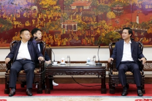 Qũy Đầu Tư Trung Dung (Trung Quốc) tìm hiểu, đầu tư dự án khu vui chơi giải trí rộng 300 ha ở Bắc Ninh
