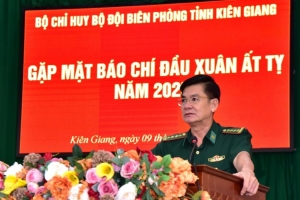 Báo chí đồng hành cùng Bộ đội Biên phòng Kiên Giang hoàn thành tốt công tác năm 2024