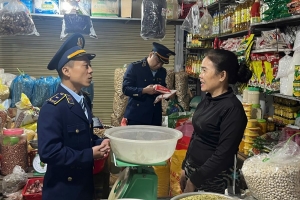 Cục QLTT Hà Tĩnh tập trung phòng chống buôn lậu, gian lận thương mại và hàng giả dịpTết Nguyên đán