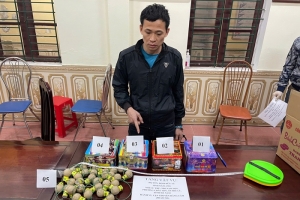 Công an tỉnh Nam Định liên tiếp phát hiện và bắt quả tang các đối tượng vận chuyển pháo nổ trái phép
