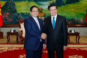 Lào dành ưu tiên cao nhất cho quan hệ hữu nghị vĩ đại, đoàn kết đặc biệt Lào-Việt Nam