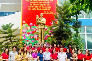 Trường Mầm non Định Công: Chắp cánh những ước mơ tuổi thơ
