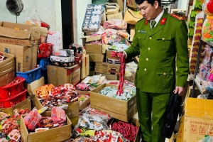 Vĩnh Phúc: Tạm giữ gần 10.000 sản phẩm là thực phẩm nhập lậu
