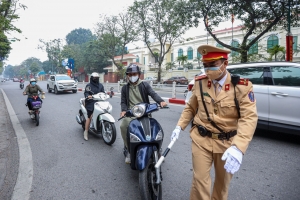 Hà Nội: Xử lý 12.267 trường hợp vi phạm giao thông trong 15 ngày đầu năm 2025