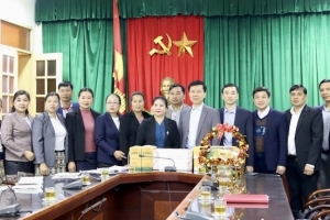 Đoàn công tác Sở Y tế tỉnh Hủa Phăn thăm và làm việc tại Thanh Hóa