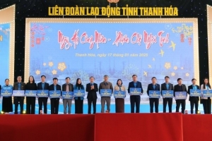 Khai mạc chương trình “Ngày hội công nhân - Phiên chợ nghĩa tình” Xuân Ất Tỵ 2025