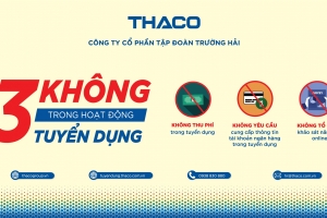 Cảnh báo mạo danh THACO và các Tập đoàn thành viên lừa đảo tuyển dụng
